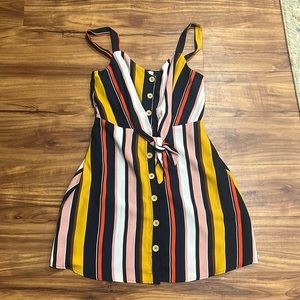 Striped Casual Dress